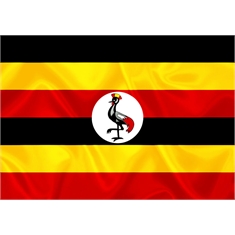 Uganda - Tamanho: 1.12 x 1.60m